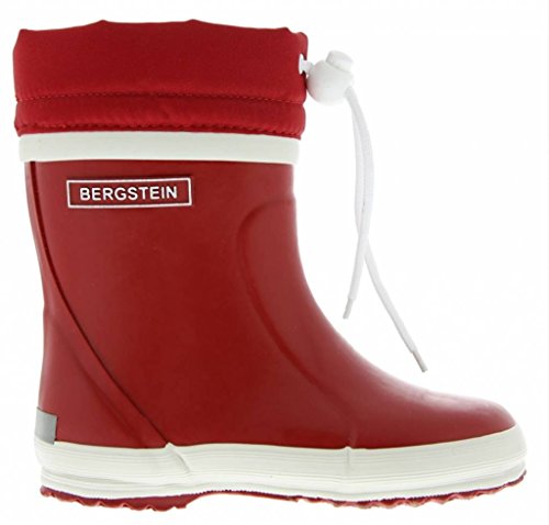 Bergstein Winterboot rot Regenstiefel uni Größe 19 von Bergstein