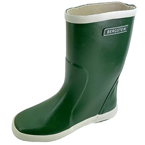 Bergstein Unisex-Kinder BN Rainboot Gummistiefel, Grün (Forest), 24 EU von Bergstein