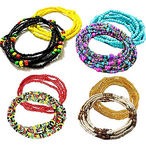 Berichw Perlen Perlen Farbe GüRtel Perlen Nabel Perlen Boho Leib Chain Bikini Schmuck von Berichw