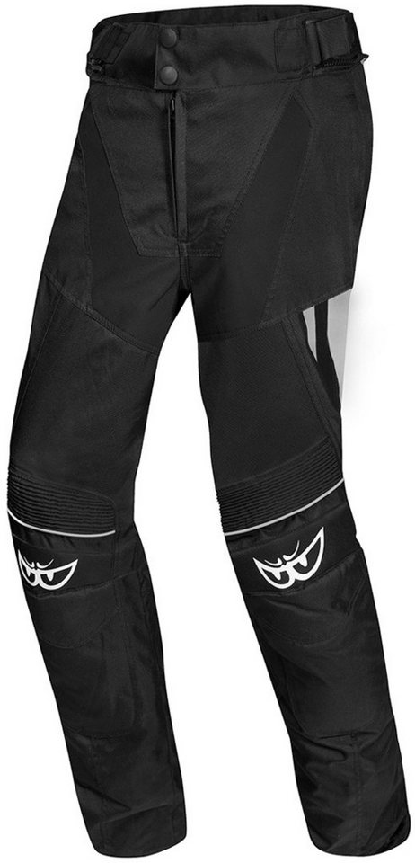 Berik Regenhose Tek-X Air Motorrad Textilhose Knieprotektoren enthalten,herausnehmbares Innenfutter,wasserdicht von Berik