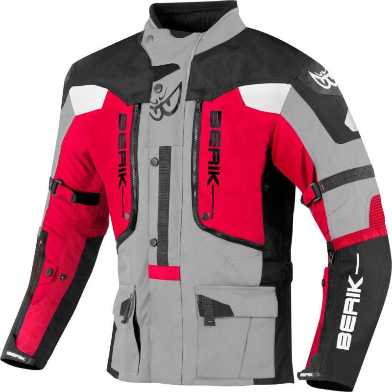 Berik Motorradjacke Dakota wasserdichte 3in1 Motorrad Textiljacke herausnehmbares Innenfutter,herausnehmbare Membrane,wasserdicht von Berik