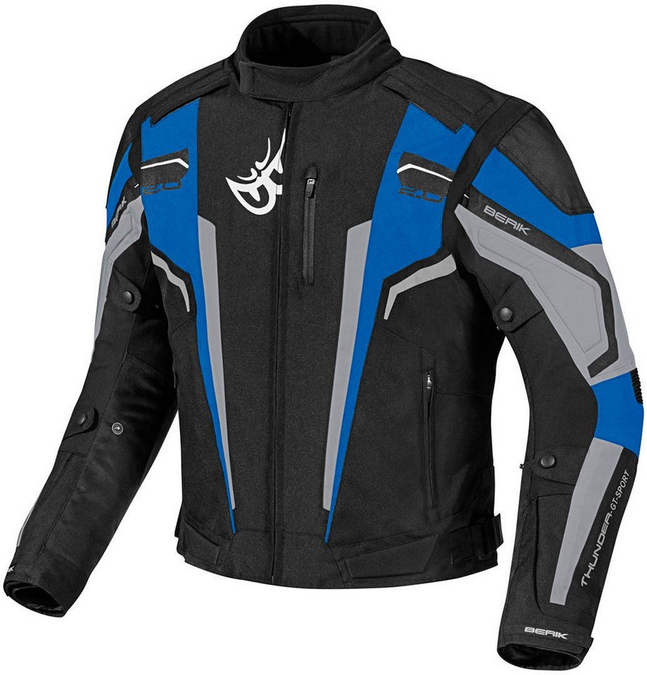 Berik Motorradjacke Finn wasserdichte Motorrad Textiljacke herausnehmbares Innenfutter,wasserdicht von Berik