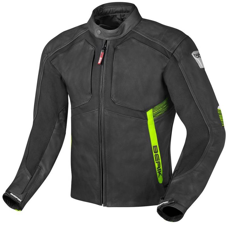 Berik Motorradjacke Flexius Motorrad Lederjacke von Berik
