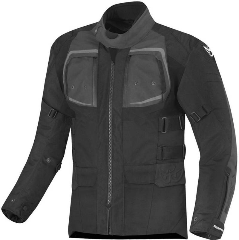 Berik Motorradjacke Safari Pro Wasserdichte Motorrad Textiljacke herausnehmbares Innenfutter,herausnehmbare Membrane,wasserdicht von Berik