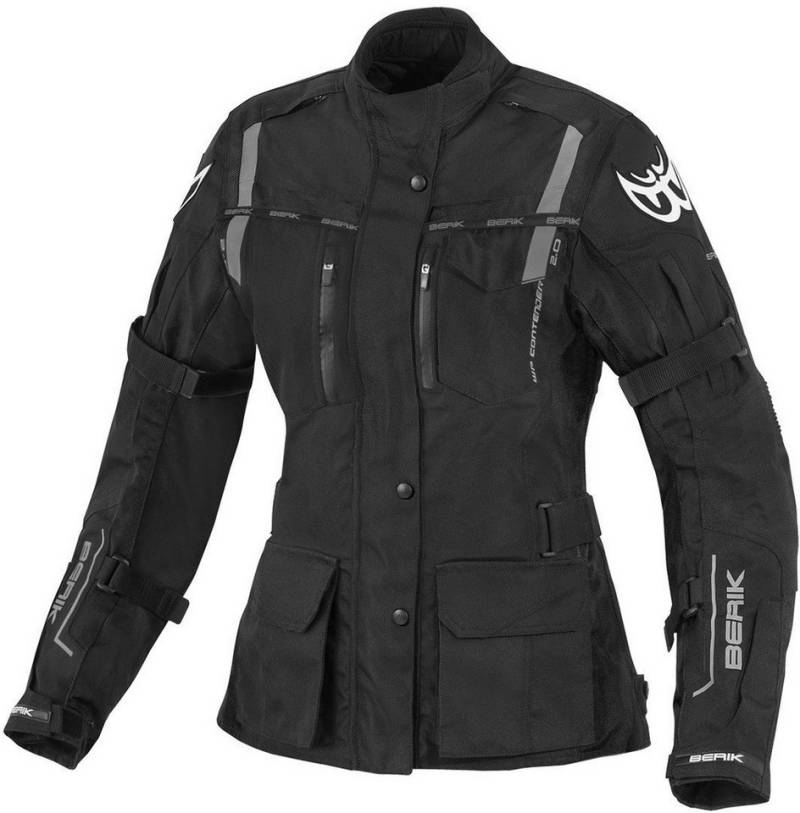 Berik Motorradjacke Torino wasserdichte Damen Motorrad Textiljacke herausnehmbares Innenfutter,wasserdicht,Ellenbogenprotektoren ent von Berik