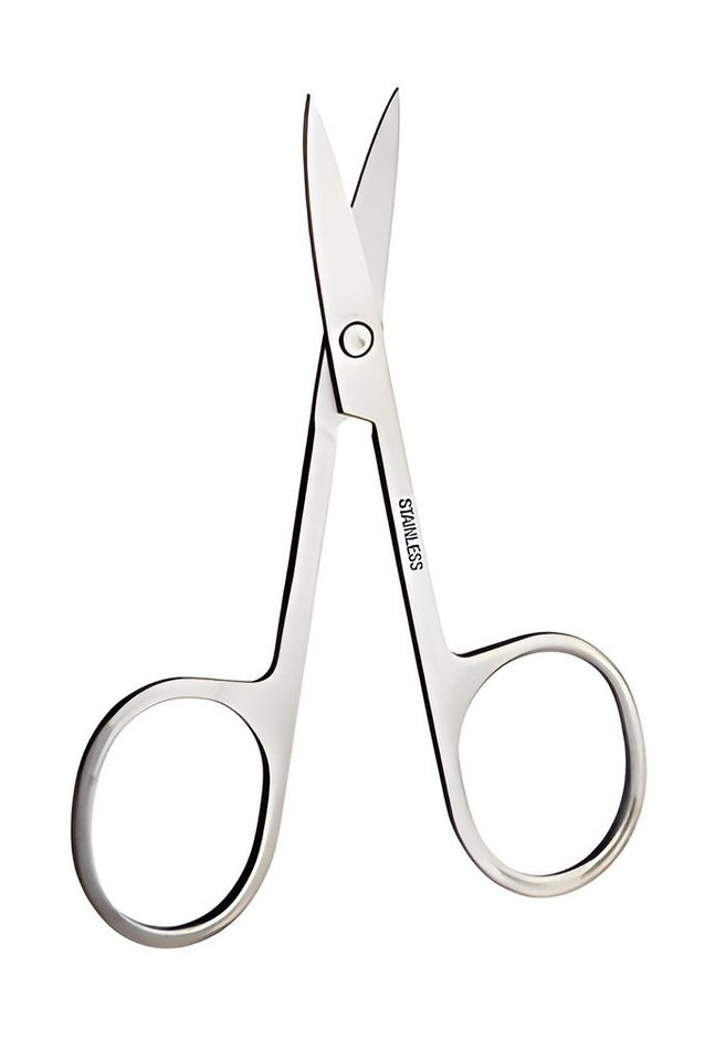 Berilo Nagelschere NAGELSCHERE 8,5cm Stahl gebogen Stark Fußnägel Fußnagelschere 13, Fingerschere Nagelhautschere Fußnagel Maniküre Pediküre Schere von Berilo