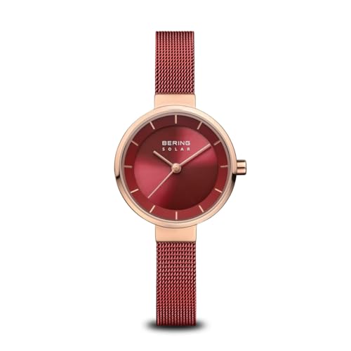 BERING Damen Uhr Solar Movement - Solar Collection mit Edelstahl und Saphirglas 14627-363 Armbandsuhren - Wasserdicht: 5 ATM von BERING