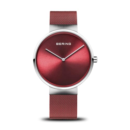 BERING Damen Uhr Quarz Movement - Classic Collection mit Edelstahl und Saphirglas 14539-303 - 5 ATM von BERING