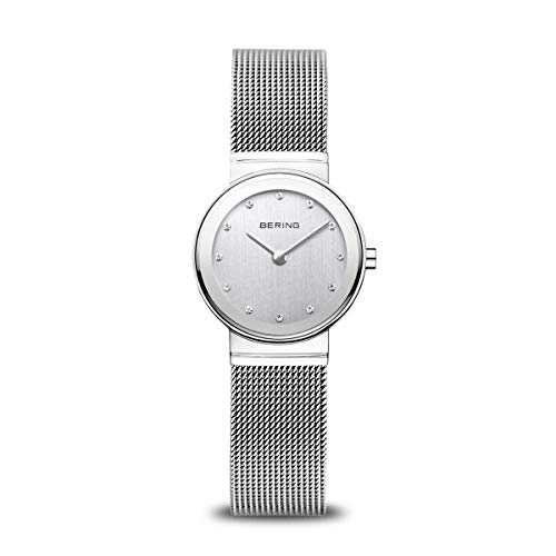 BERING Damen Uhr Quarz Movement - Classic Collection mit Edelstahl und Saphirglas 10126-000 von BERING