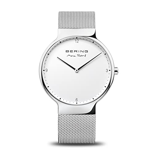 BERING Herren Uhr Quarz Movement - Max René Collection mit Edelstahl und Saphirglas 15540-004 - 5 ATM von BERING