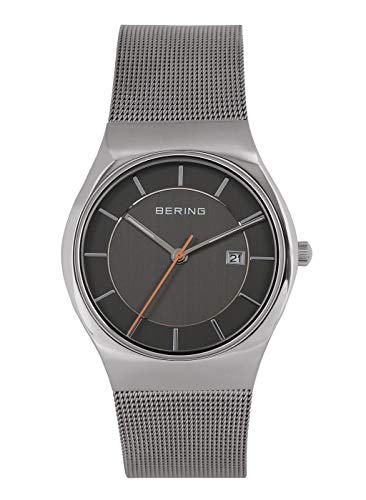 BERING Herren Uhr Quarz Movement - Classic Collection mit Edelstahl und Saphirglas 11938-007 Armbandsuhren - Wasserdicht: 3 ATM von BERING