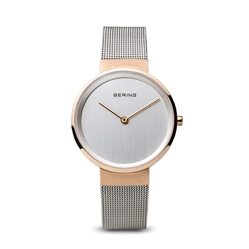 BERING Damen Uhr Quarz Movement - Classic Collection mit Edelstahl und Saphirglas 14531-060 Armbandsuhren - Wasserdicht: 5 ATM von BERING