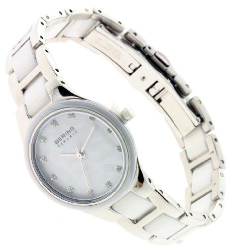 BERING Damen Analog Quarz Uhr mit Edelstahl Armband 32327-754 von BERING