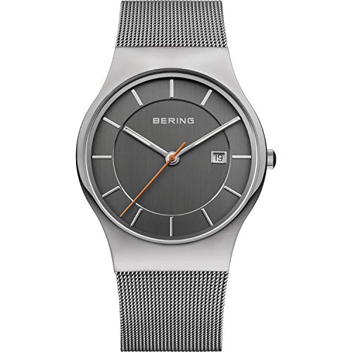 BERING Herren Uhr Quarz Movement - Classic Collection mit Edelstahl und Saphirglas 11938-007 Armbandsuhren - Wasserdicht: 3 ATM von BERING