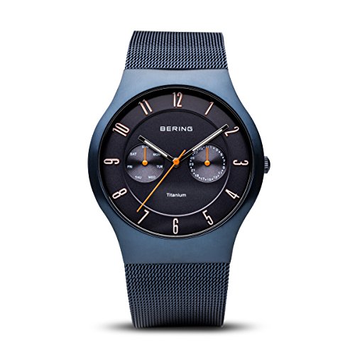 BERING Herren Uhr Quarz Movement - Titanium Collection mit Titan und Saphirglas 11939-393 BERING Herren Uhr Quarz Movement - Titanium Collection mit Titan und Saphirglas 11939-393 von BERING