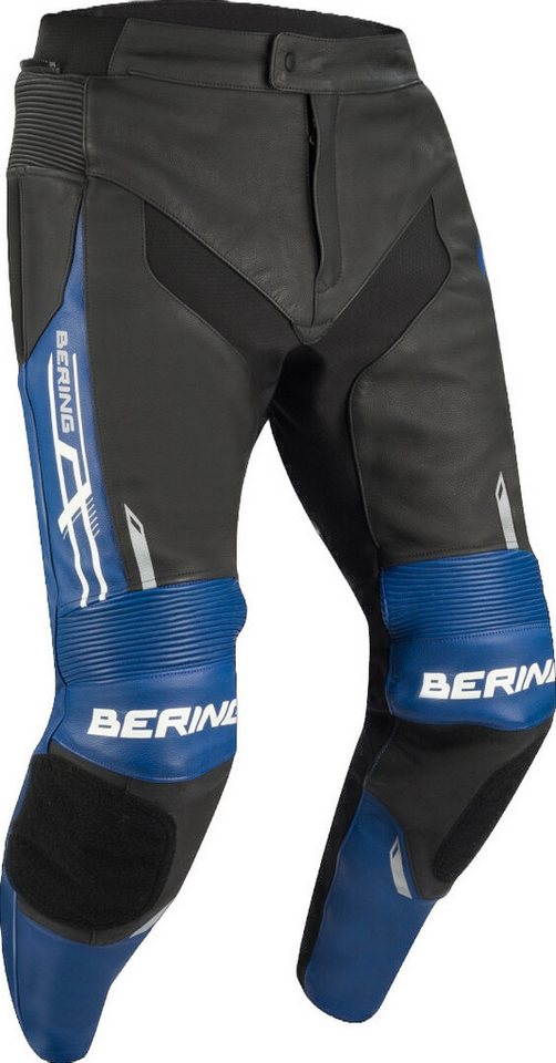 Bering Motorradhose Snap Motorrad Leder-/Textilhose Atmungsaktiv protektoren robust reißverschluss von Bering