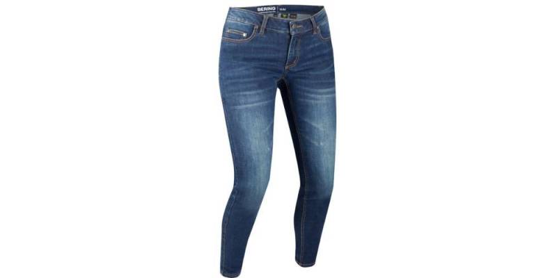Bering Motorradhose Trust Slim Damen Motorrad Jeans protektoren von Bering