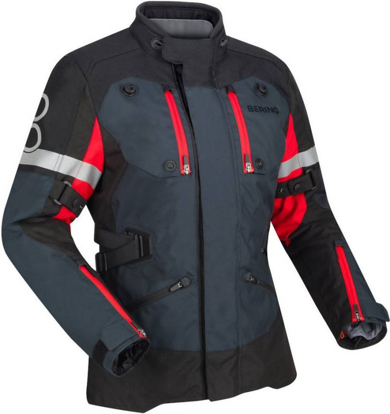 Bering Motorradjacke Halifax 17353 wasserdichte Damen Motorrad Textiljacke herausnehmbares Innenfutter,herausnehmbare Membrane,wasserdicht von Bering