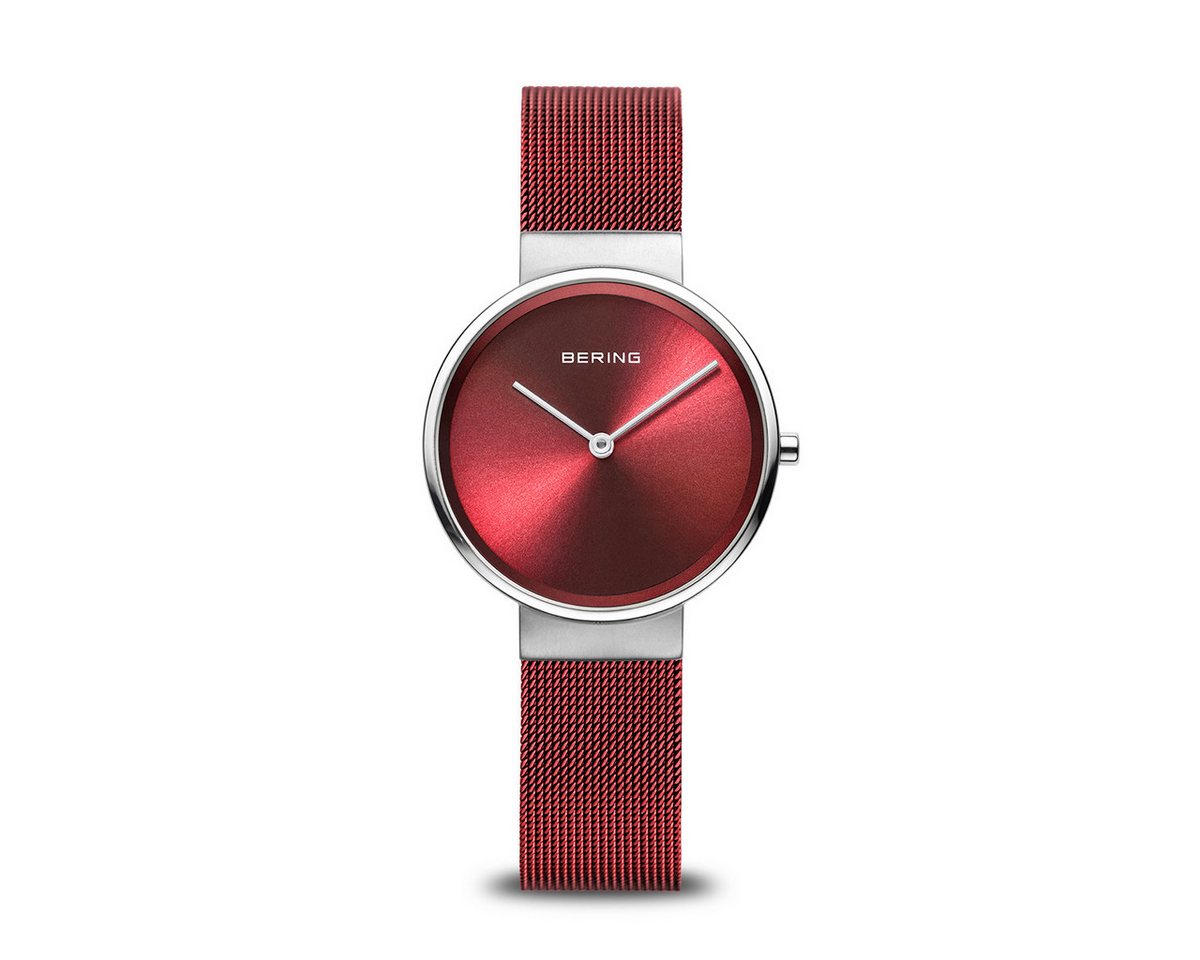 Bering Quarzuhr 14531 Classic Kollektion, Damen Armbanduhr, 31mm, Stilvoll, Elegant, Edelstahlgehäuse von Bering