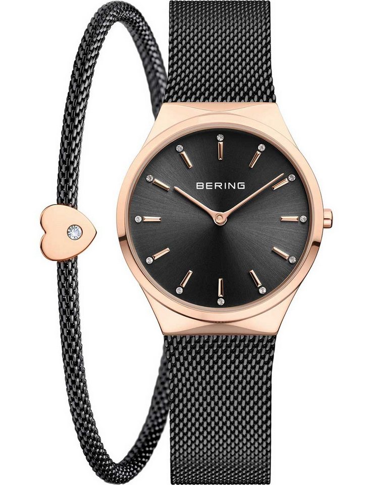 Bering Quarzuhr Bering 12131-169-GWP Damenuhr Classic Set mit Armband 31mm 3ATM Bering 12131-169-GWP Damenuhr Classic Set mit Armband 31mm 3ATM von Bering