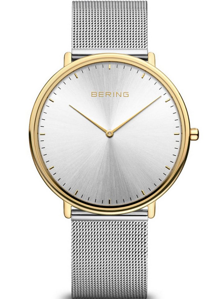 Bering Quarzuhr Bering 15739-010 Ultra Slim Unisex Uhr 39mm 3ATM Bering 15739-010 Ultra Slim Unisex Uhr 39mm 3ATM von Bering