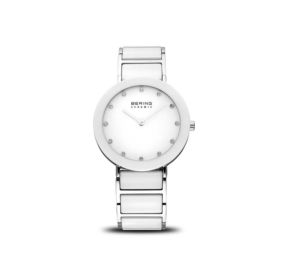 Bering Quarzuhr Bering Ceramic silber glänzend 11435-754 11435-754, Bering Ceramic silber glänzend 11435-754 von Bering