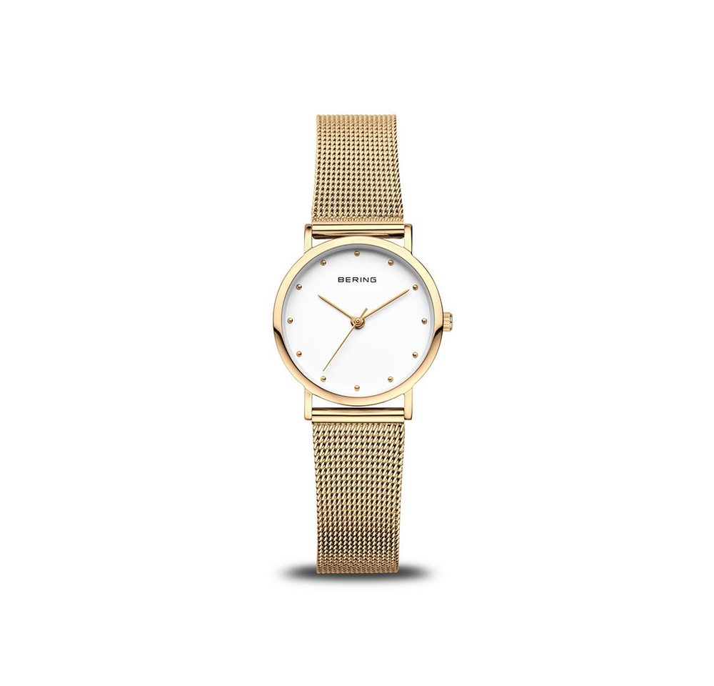 Bering Quarzuhr Bering Classic gold glänzend 13426-334 13426-334, Bering Classic gold glänzend 13426-334 von Bering