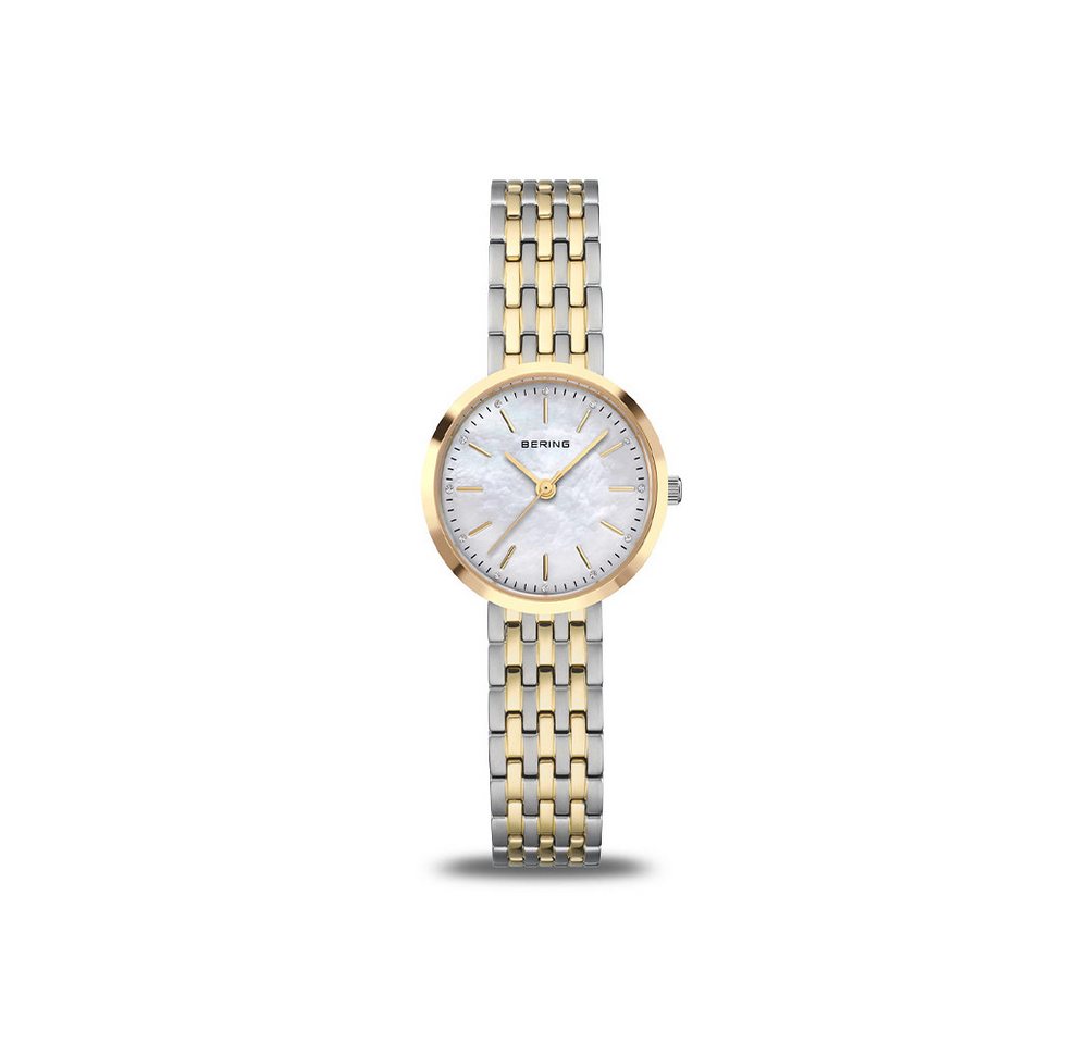 Bering Quarzuhr Bering Classic gold glänzend 19126-710 19126-710, Bering Classic gold glänzend 19126-710 von Bering