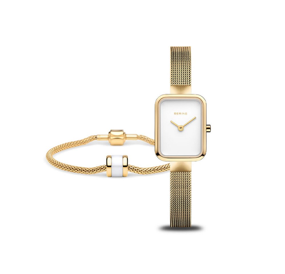 Bering Quarzuhr Bering Classic gold poliert/gebürstet 14520-334-GWP 14520-334-GWP, Bering Classic gold poliert/gebürstet 14520-334-GWP von Bering