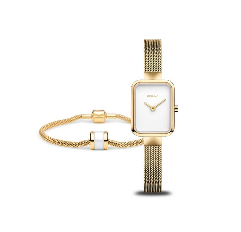 Bering Quarzuhr Bering Classic gold poliert/gebürstet 14520-334-GWP 14520-334-GWP, Bering Classic gold poliert/gebürstet 14520-334-GWP von Bering