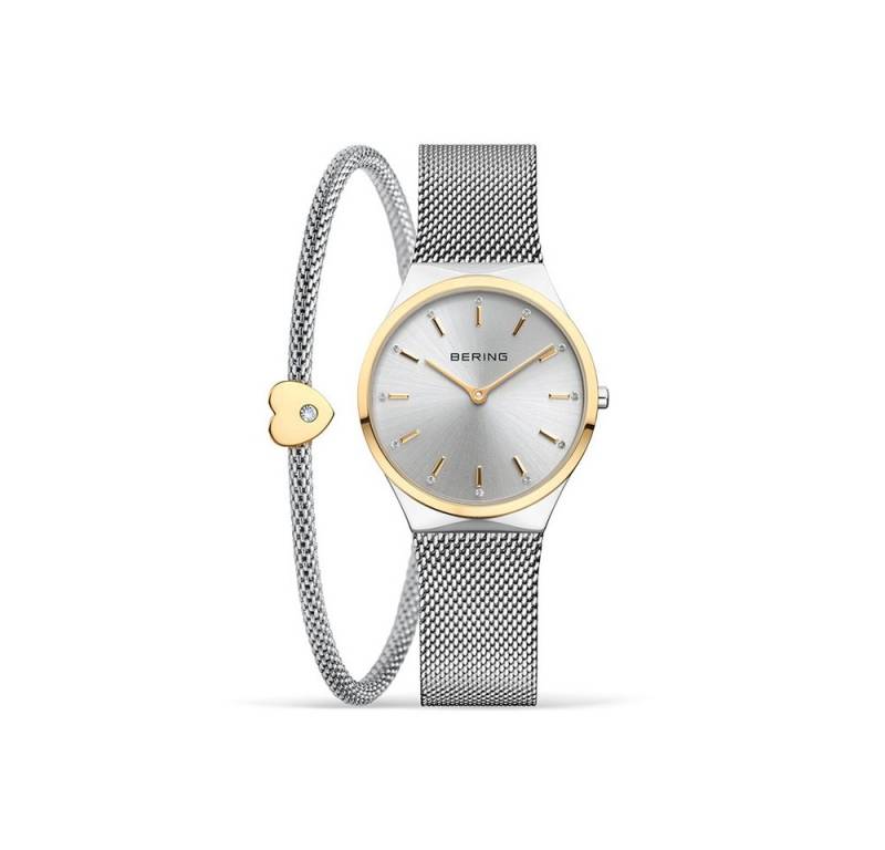 Bering Quarzuhr Bering Classic silber glänzend 12131-014-GWP 12131-014-GWP, Bering Classic silber glänzend 12131-014-GWP von Bering