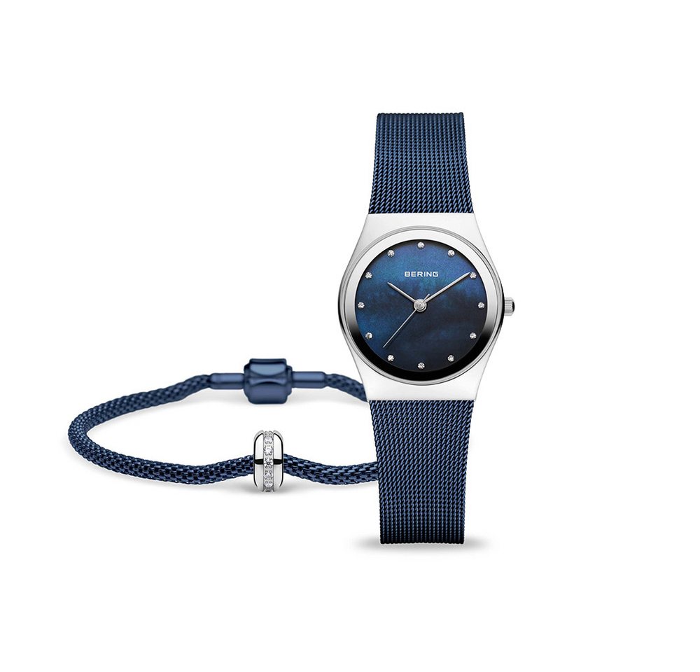 Bering Quarzuhr Bering Classic silber glänzend 12927-307-GWP 12927-307-GWP, Bering Classic silber glänzend 12927-307-GWP von Bering