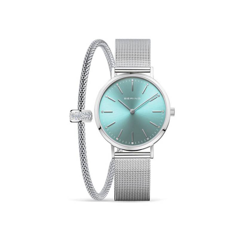 Bering Quarzuhr Bering Classic silber glänzend 14134-005-GWP 14134-005-GWP, Bering Classic silber glänzend 14134-005-GWP von Bering