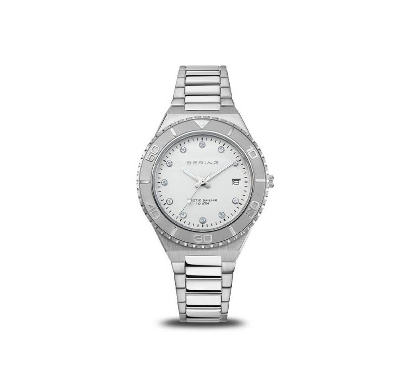Bering Quarzuhr Bering Classic silber poliert/gebürstet 18936-704 18936-704, Bering Classic silber poliert/gebürstet 18936-704 von Bering