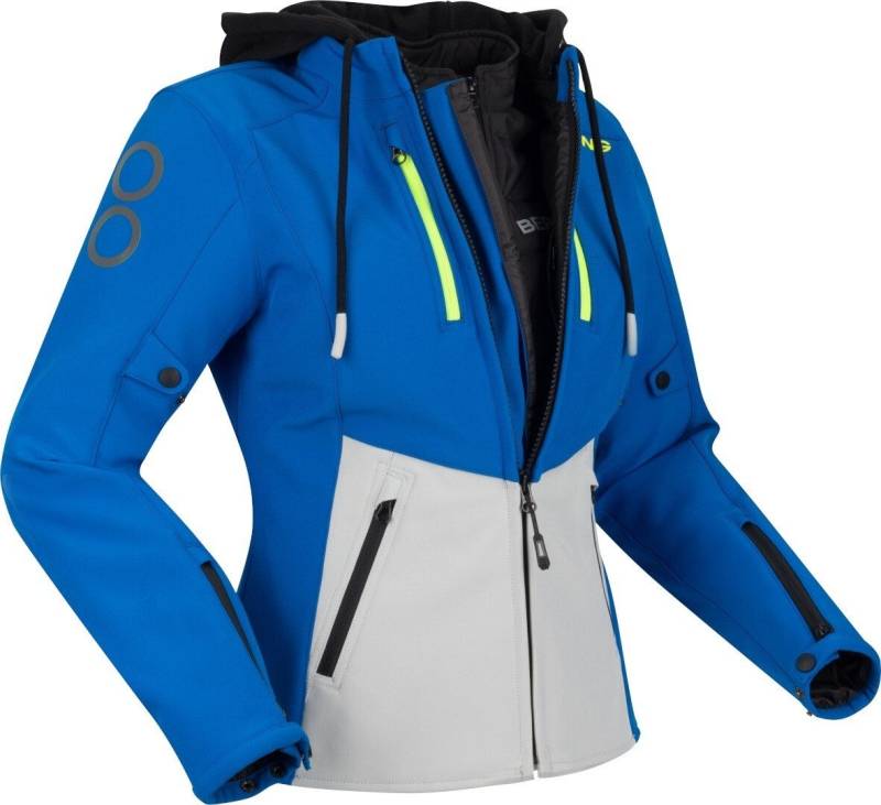 Bering Motorradjacke Rotor Softshell wasserdichte Damen Motorrad Textiljacke herausnehmbares Innenfutter,wasserdicht von Bering