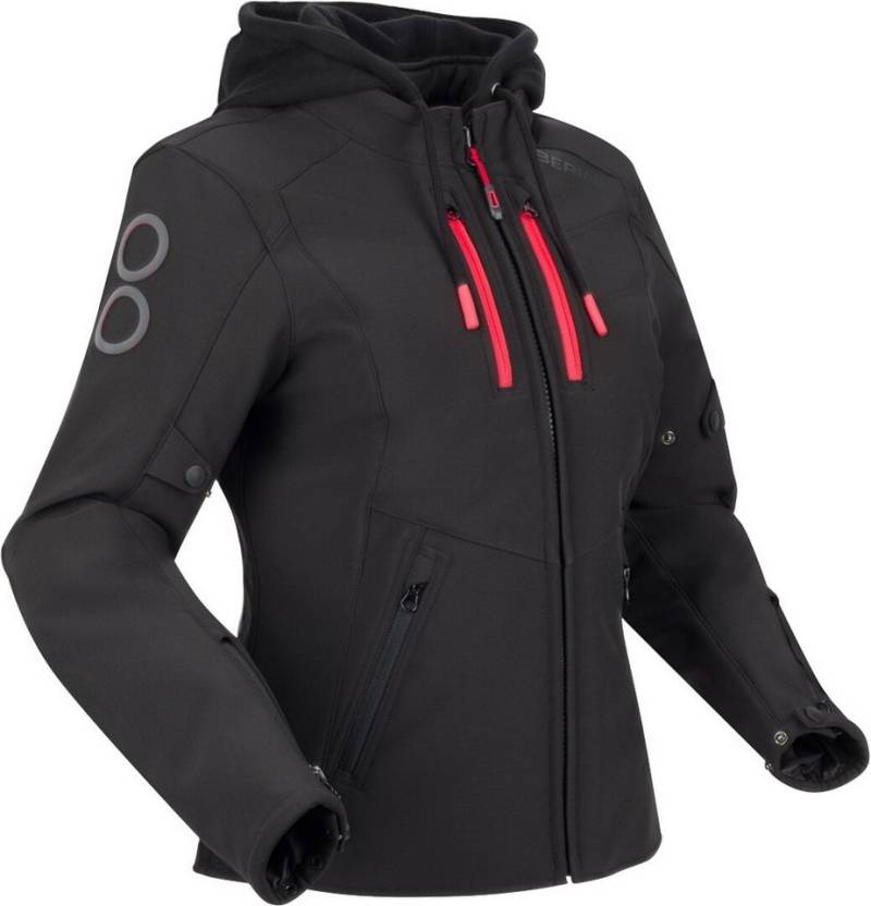 Bering Motorradjacke Rotor Softshell wasserdichte Damen Motorrad Textiljacke herausnehmbares Innenfutter,wasserdicht von Bering