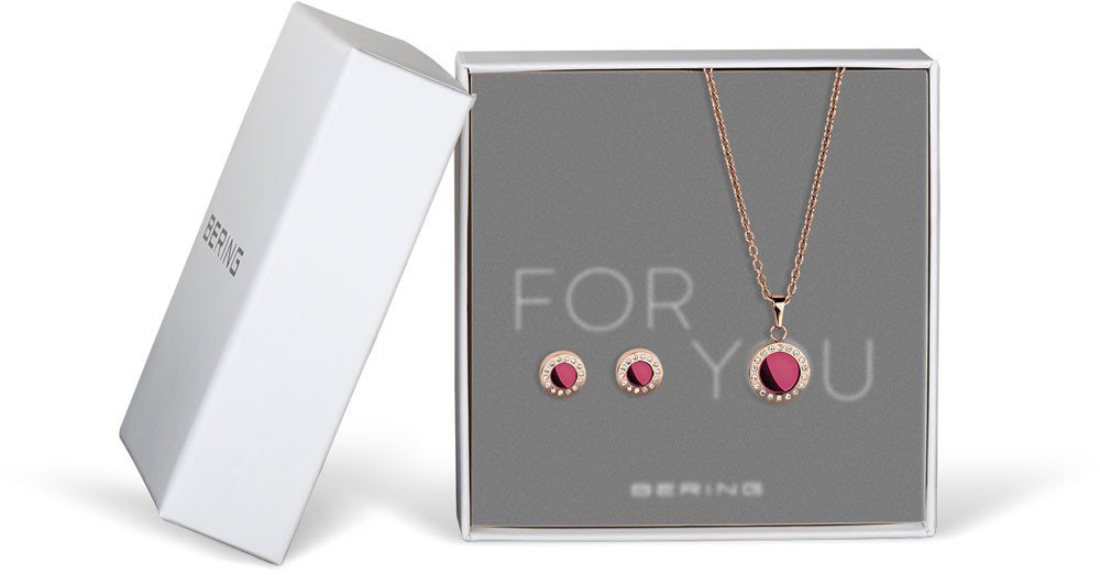 Bering Schmuckset ForYou-Set Halskette mit Anhänger und Ohrstecker - Bering Jewelry von Bering