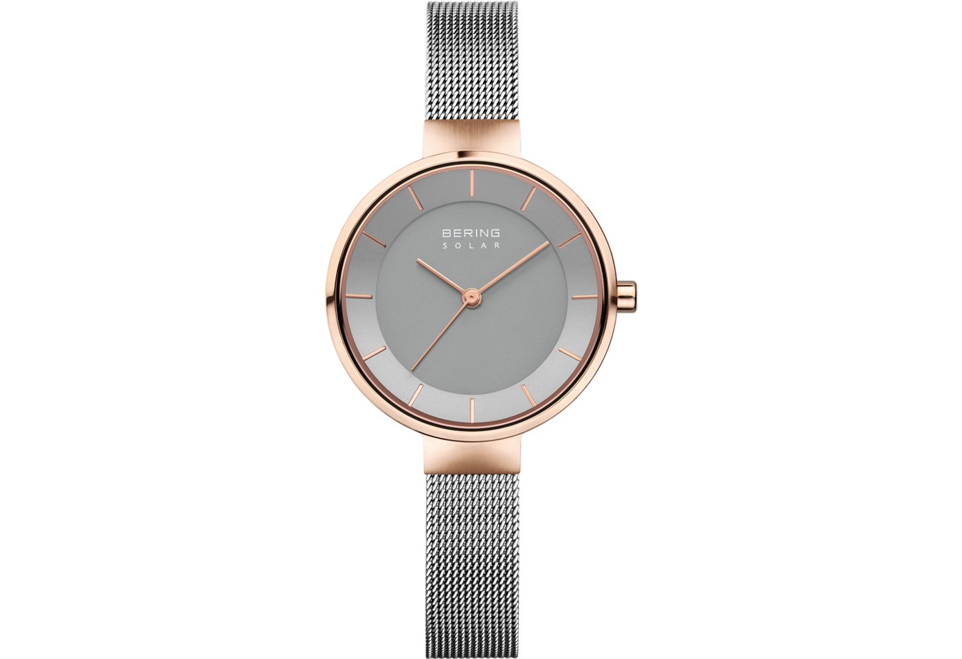 Bering Solaruhr 14631 Solarkollektion, Quartz Uhr, Damen Armbanduhr, Slim, Stilvoll, Elegant von Bering