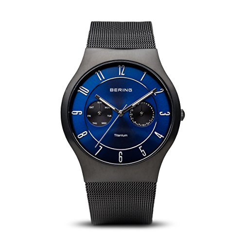 BERING Herren Uhr Quarz Movement - Titanium Collection mit Titan und Saphirglas 11939-078 BERING Herren Uhr Quarz Movement - Titanium Collection mit Titan und Saphirglas 11939-078 von BERING