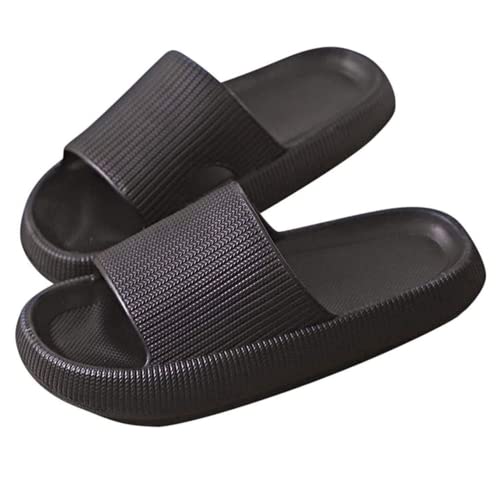 Berisyios Orthoslipper Original, Orthoslipper-Das Original Für Maximalen Komfort, Unisex Cloud Cushion Slides (Schwarz, Erwachsene, Damen, 38, Numerisch (von/bis), EU Schuhgrößensystem, 39, M) von Berisyios