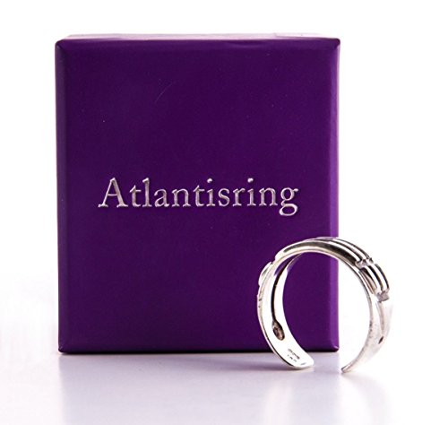 Atlantisring Silber (Damengröße) - Esoterik günstig kaufen online Symbol Schmuck von Berk