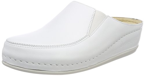 Berkemann Mädchen Celle Clogs, Weiß, 35.5 EU von Berkemann