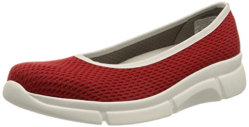 Berkemann Damen Cera Ballerinas, erdbeerrot/weiß/weiß, 38 2/3 EU von Berkemann