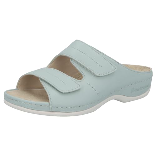 Berkemann Damen Daria Hausschuh, Pastellblau, 38 2/3 EU von Berkemann