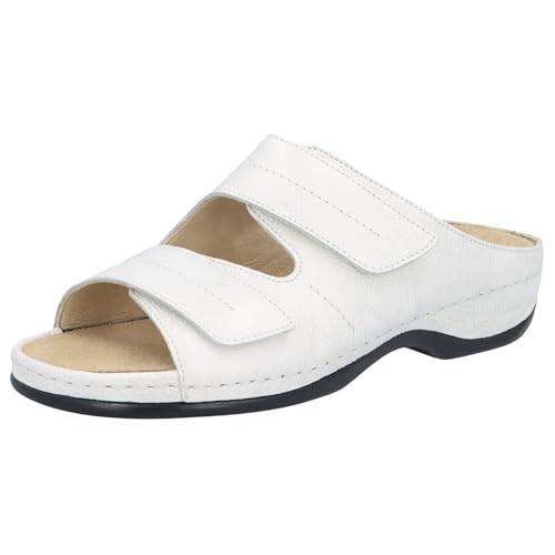 Berkemann Damen Daria Hausschuh, silberweiß, 37.5 EU von Berkemann