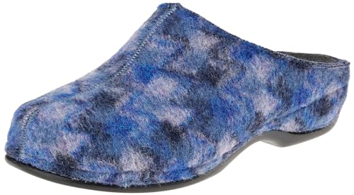 Berkemann Damen Donata Hausschuh, blau Multicolor, 37.5 EU von Berkemann