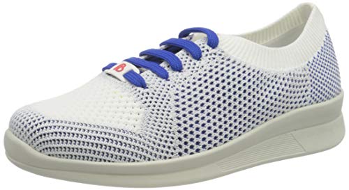 Berkemann Damen Eila Sneaker, weiß/blau, 40 2/3 EU von Berkemann