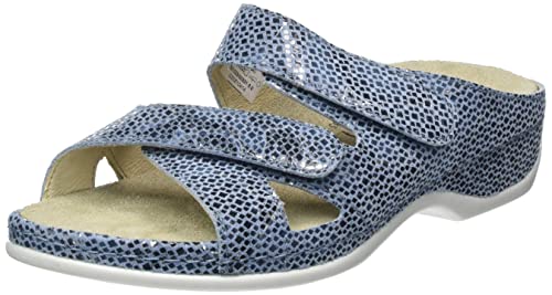 Berkemann Damen Felia Hausschuh, blau metallic, 37.5 EU von Berkemann