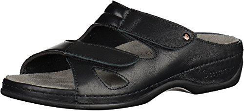 Berkemann Damen Janna Pantoletten, Schwarz (Schwarz 906), 39.5 EU von Berkemann