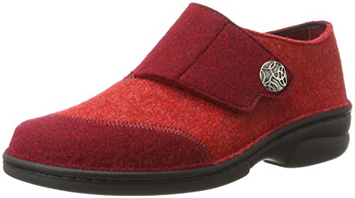 Berkemann Jarla 03558, Hohe Hausschuhe, Rot (Rot Patch 242), 42 EU (8) von Berkemann